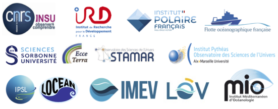 logos des organismes en soutien