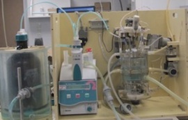 instrumentation pour la mesure de AT et CT photo prise a bord du Marion Dufresne
